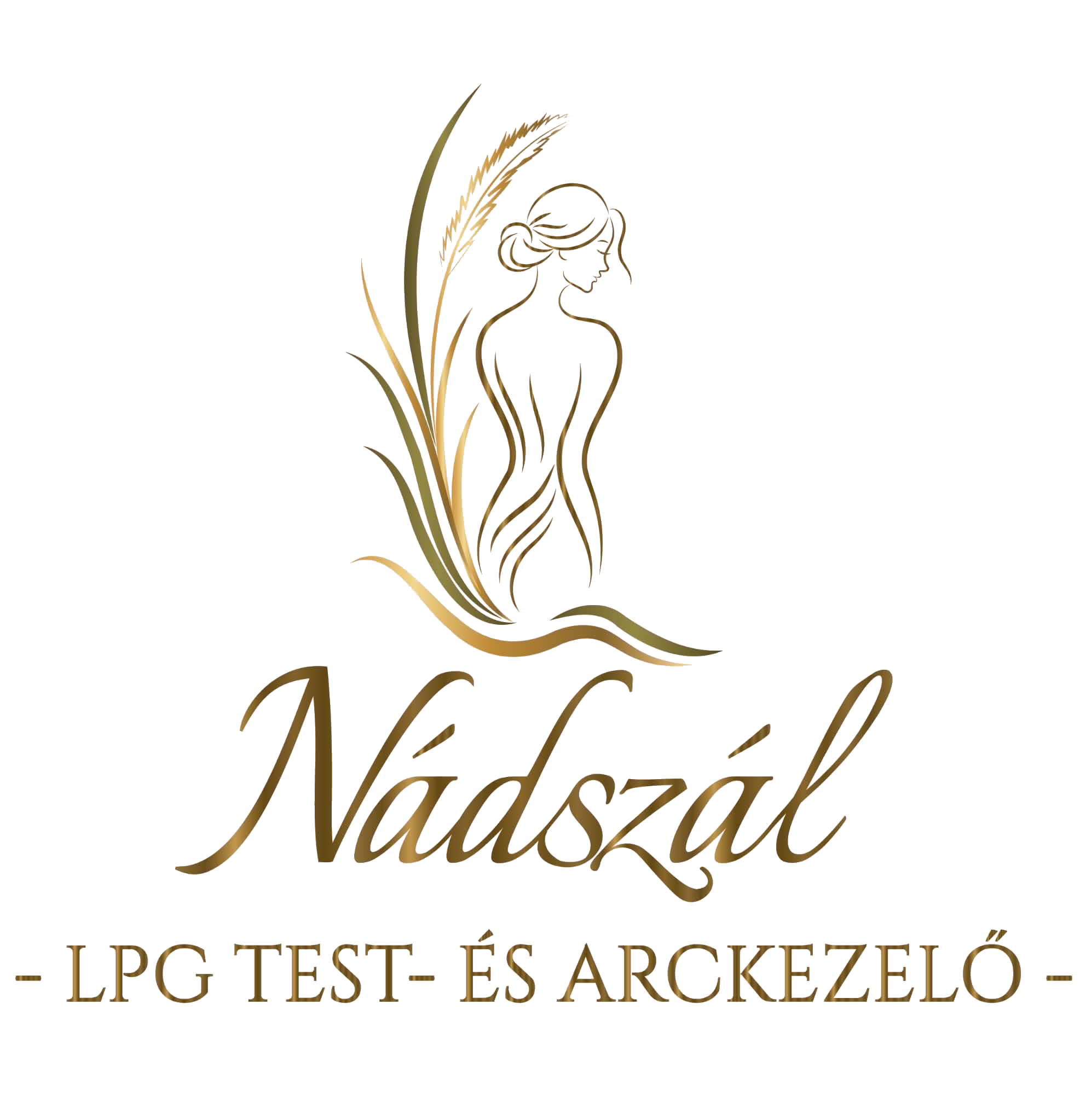 Nádszál LPG Test- és Arckezelő logó